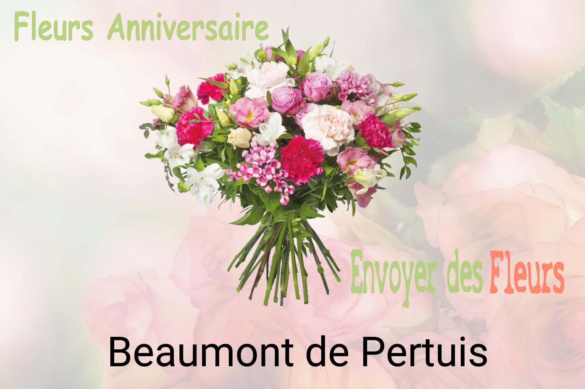 Bouquet de fleurs d’anniversaire livré à Beaumont-de-Pertuis