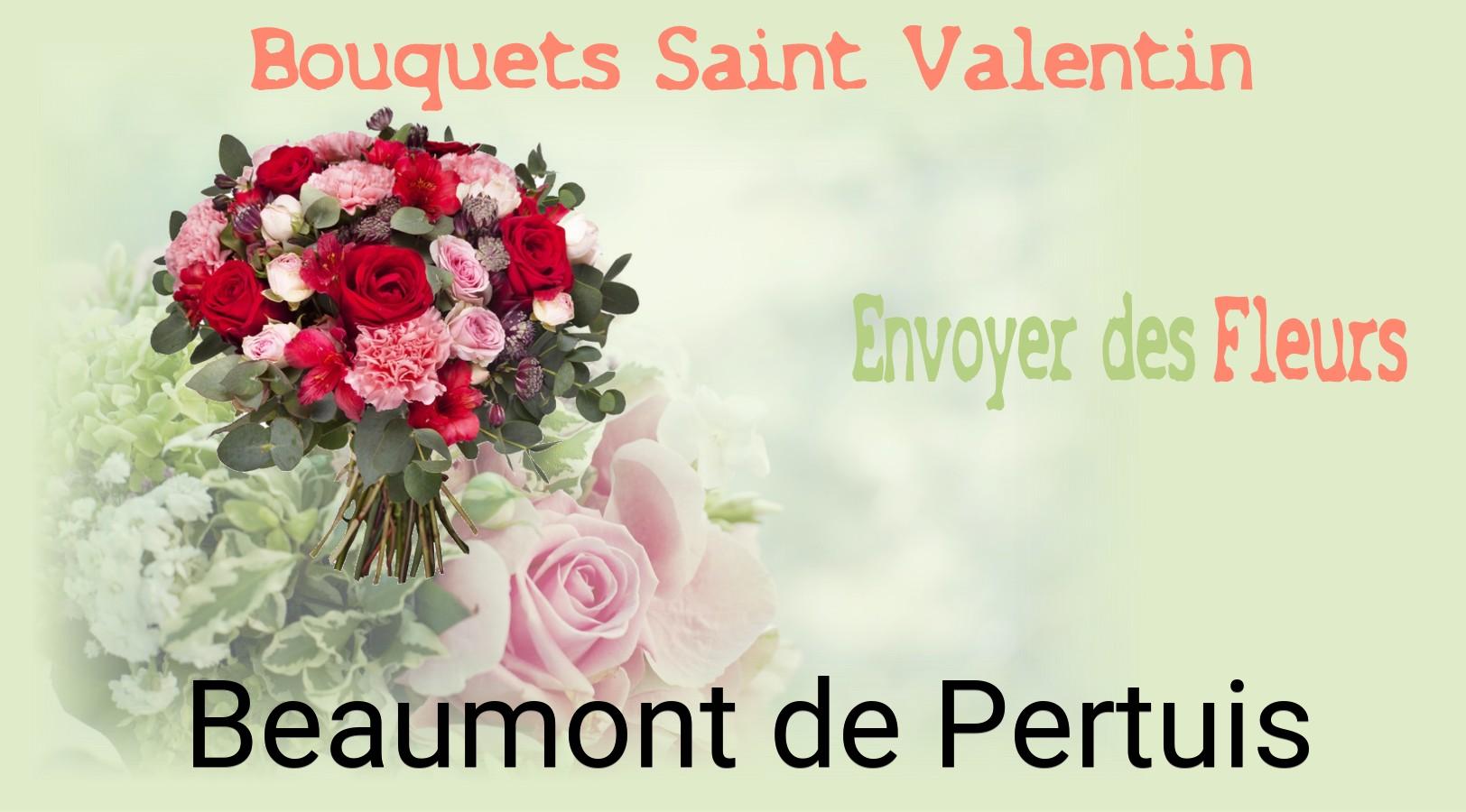 Roses de Saint-Valentin livrées à Beaumont-de-Pertuis